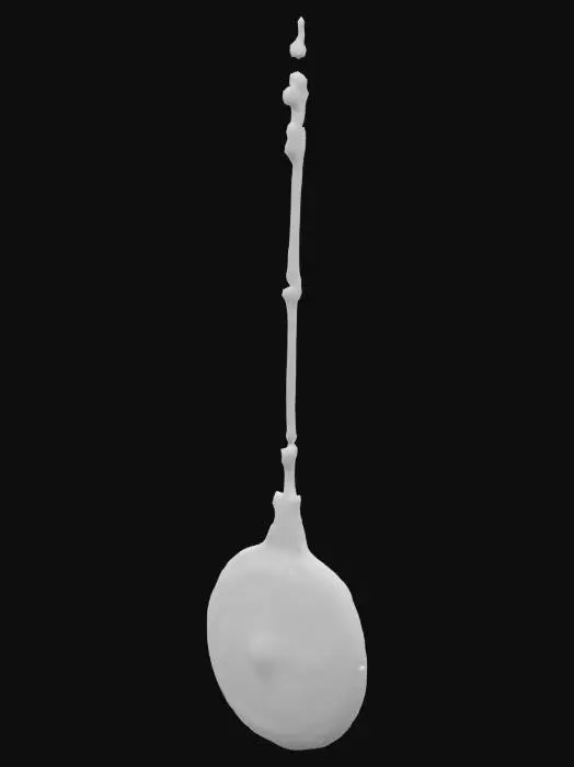 3D model for Brass Bed Warmer on Tiled Wall