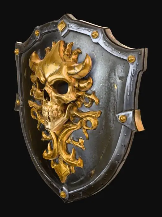 3D model for Demonic Emblem Shield