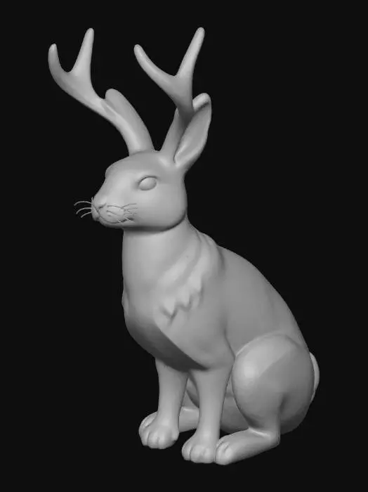 3D model for Jackalope