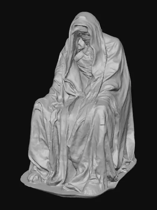 3D model for Veiled Figure of Contemplation