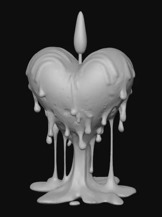 3D model for Melting Heart,