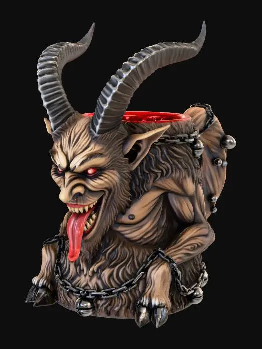 3D model for Krampus Mug