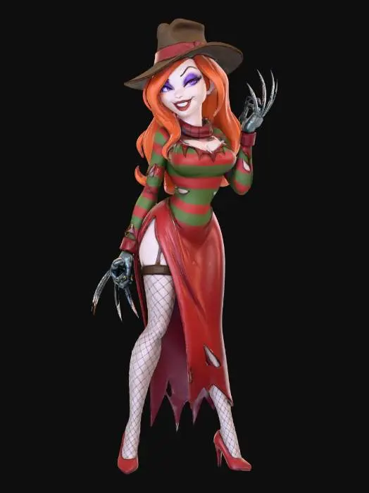 3D model for Female dream haunter