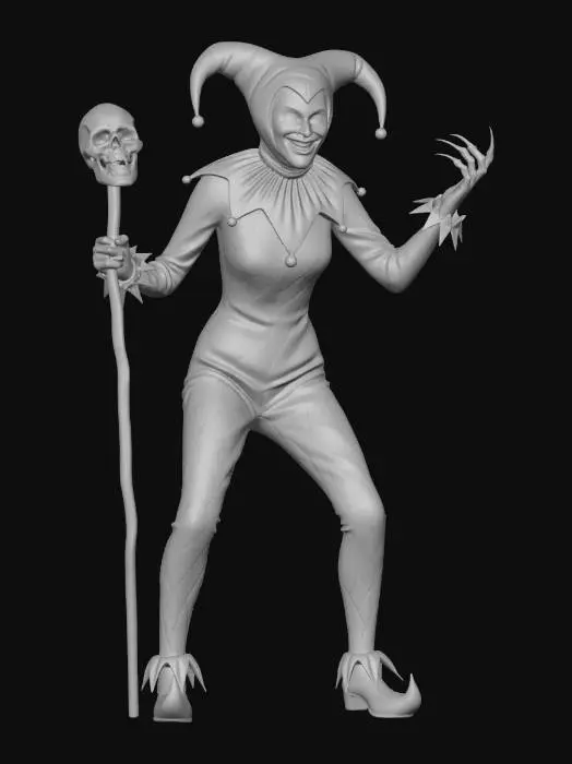 3D model for Jester of Shadows
