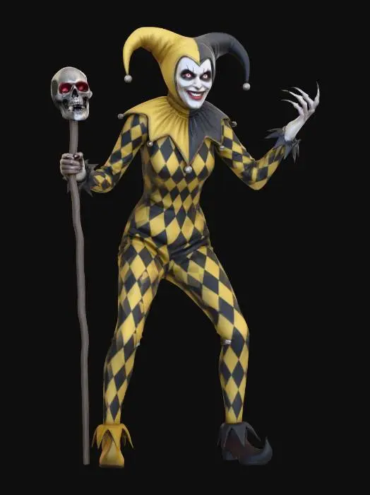 3D model for Jester of Shadows