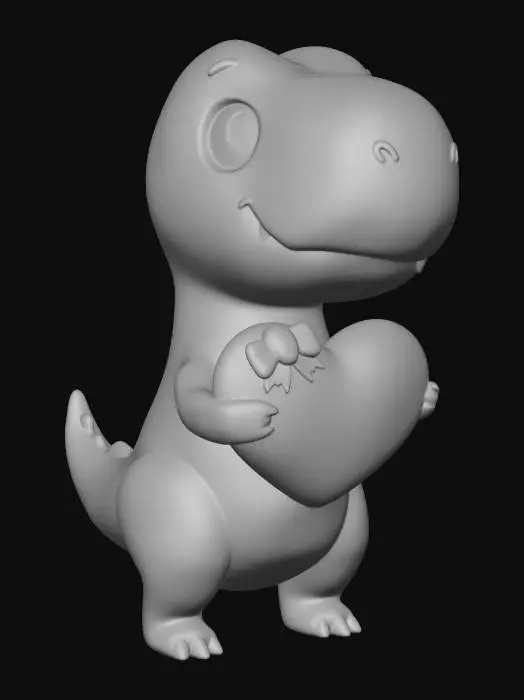 3D model for Dino Love