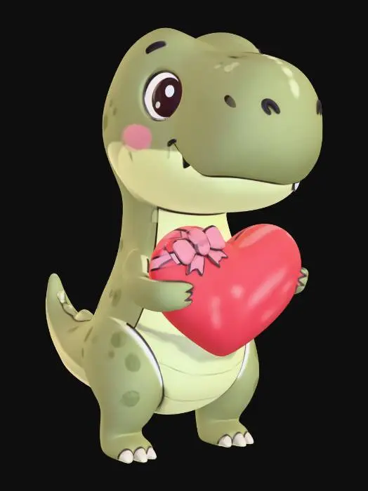 3D model for Dino Love