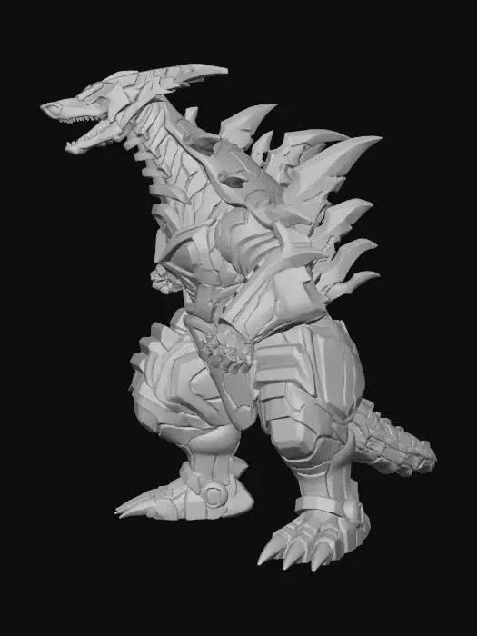3D model for Ultra Kaiju Demaaga Cyber
