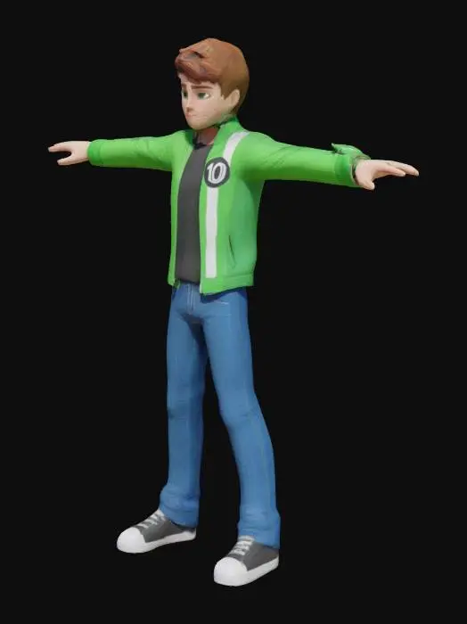 3D model for ben 10