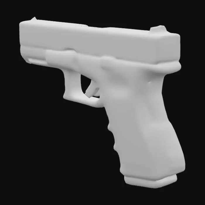 3D model for Glock Model 23