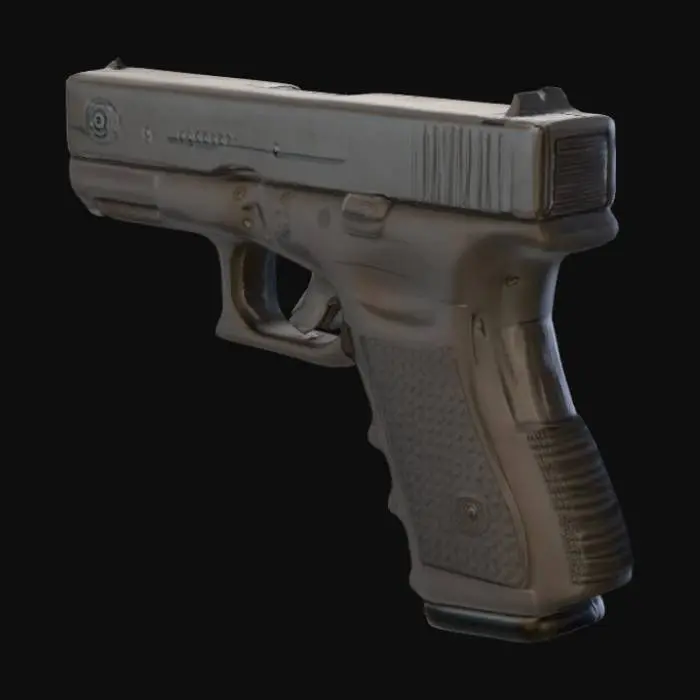 3D model for Glock Model 23