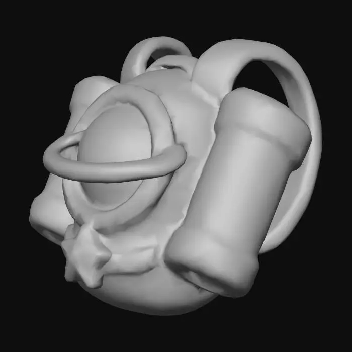 3D model for Cosmic Jetpack