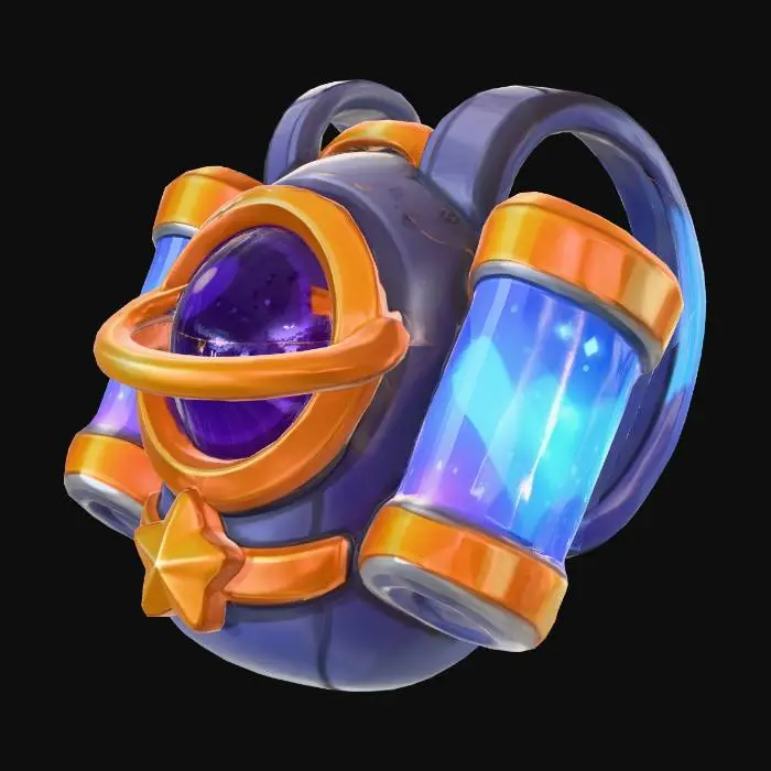 3D model for Cosmic Jetpack