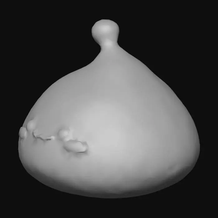 3D model for Blue Blob Buddy