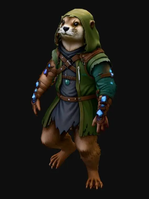 3D model for Forest Guardian Otter