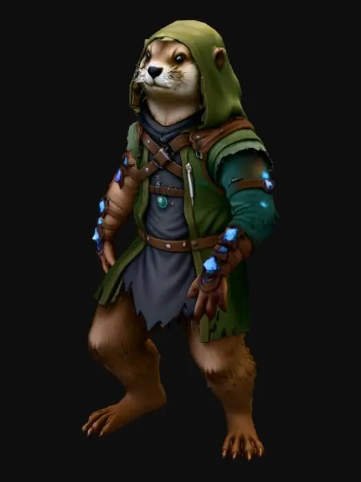 3D model for Forest Guardian Otter