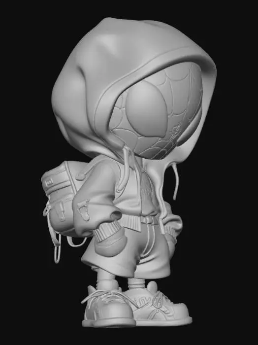 3D model for Hooded Spider Traveler