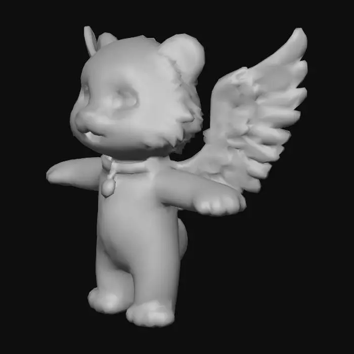 3D model for Winged Whiskers