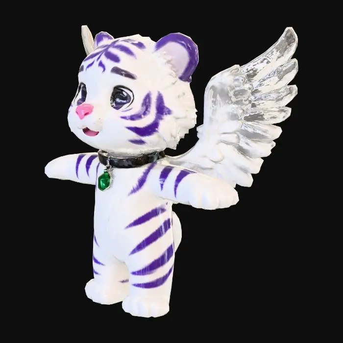 3D model for Winged Whiskers