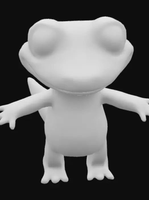 3D model for Friendly Gecko Adventure