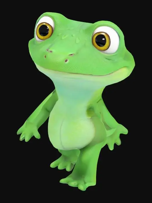 3D model for Friendly Gecko Adventure
