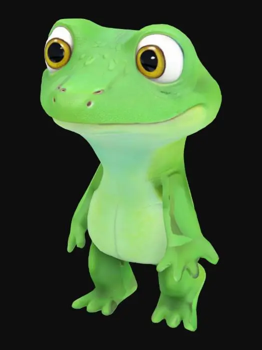 3D model for Friendly Gecko Adventure