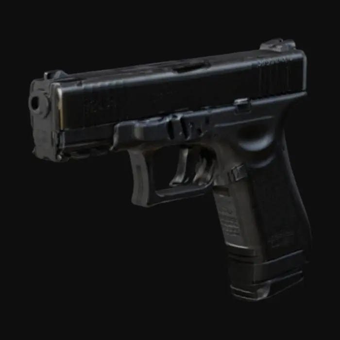 3D model for Glock 19 gun