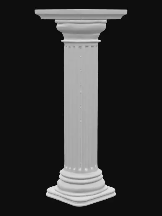 3D model for Elegant pillar