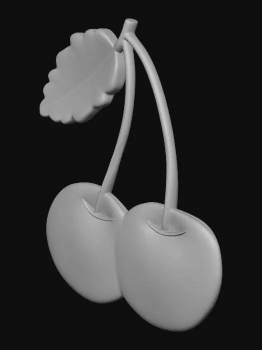 3D model for Cherry Patch sticker