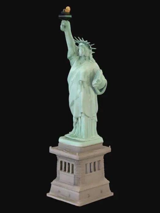 3D model for statue of liberty
