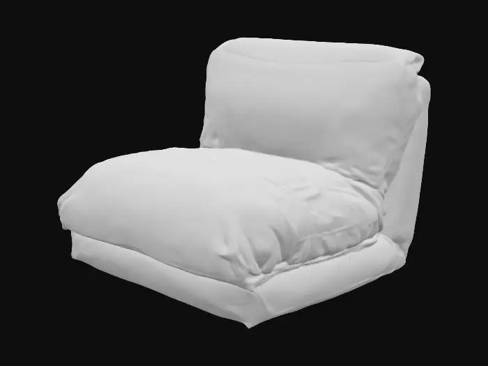 3D model for Gray Comfort Chair
