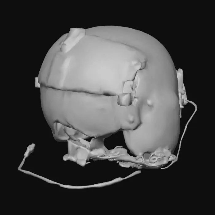 3D model for Helmet Visor Tech