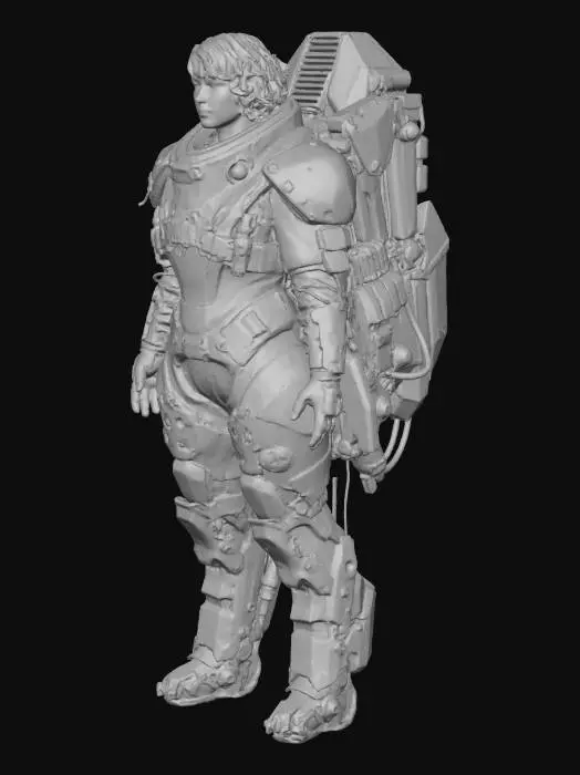 3D model for Exosuit Vanguard