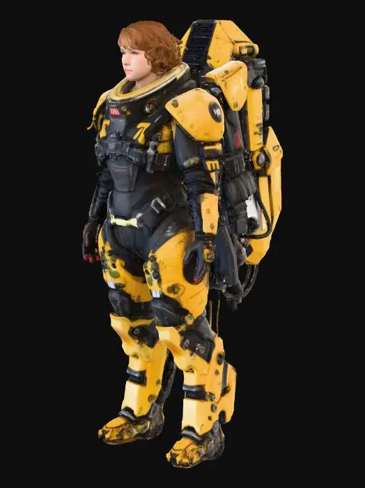 3D model for Exosuit Vanguard