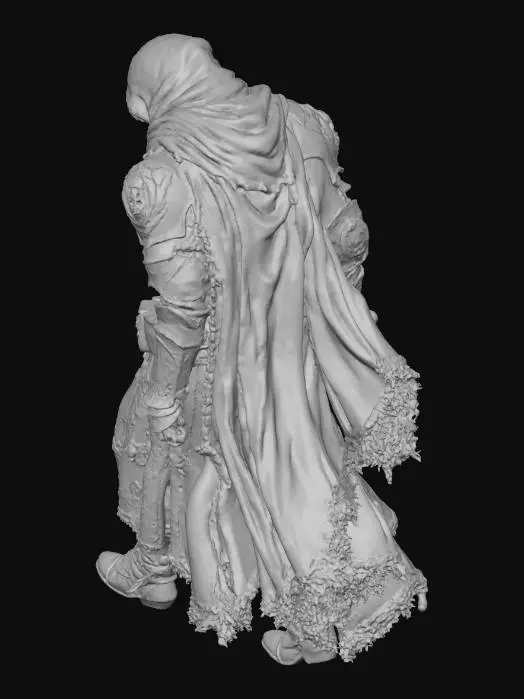 3D model for Medieval Wanderer