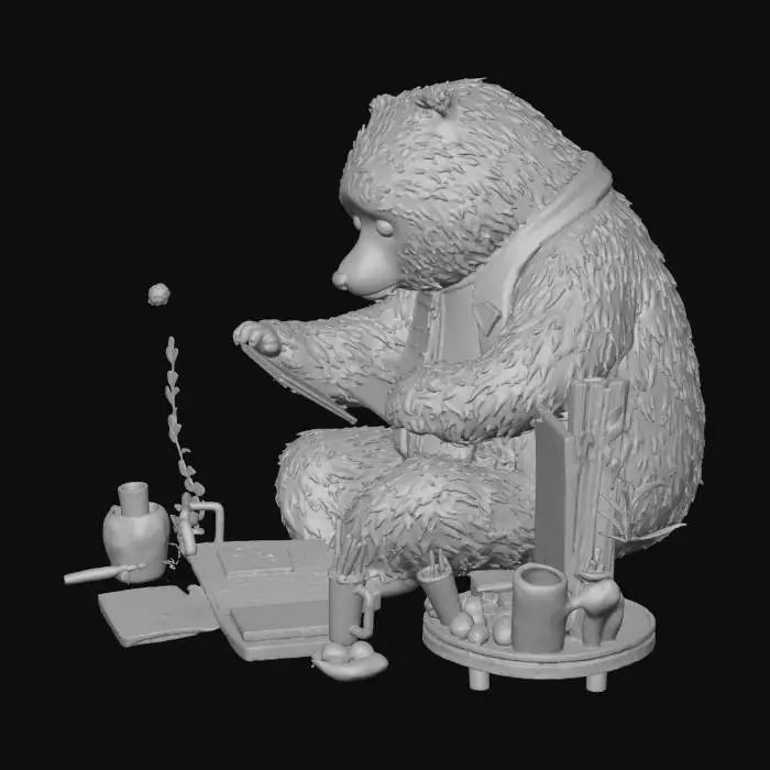 3D model for Artistic Bear Workshop