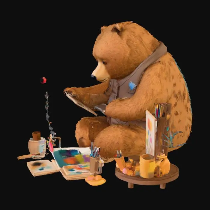 3D model for Artistic Bear Workshop