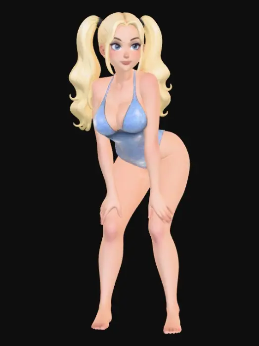 3D model for Cosmic Starlet Swimsuit