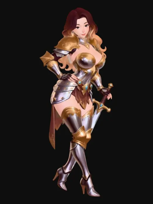 3D model for Gilded Valor