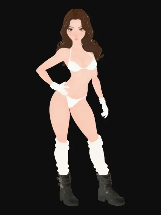 3D model for Winter Babe free