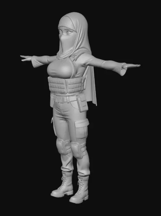 3D model for Veiled Operator