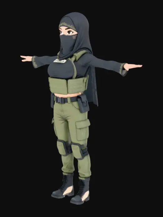 3D model for Veiled Operator
