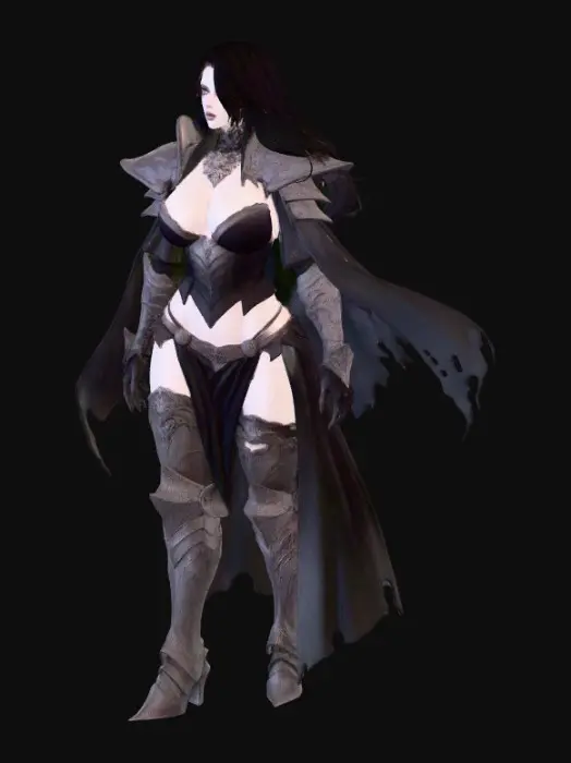 3D model for Sexy Nightfall Necromancer