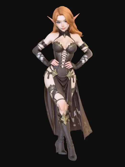 3D model for Forest Enchantress