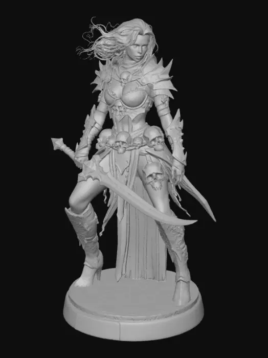 3D model for Skullbound Valkyrie