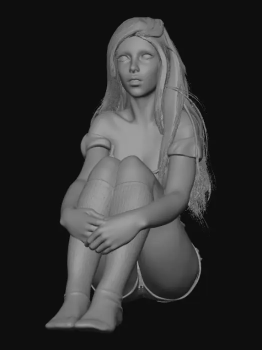 3D model for Pastel Meadow Dream