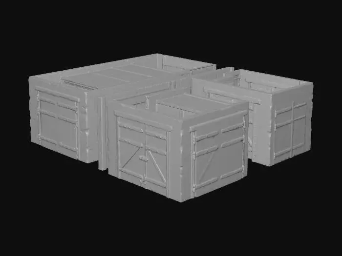 3D model for Rustic Garage Doors