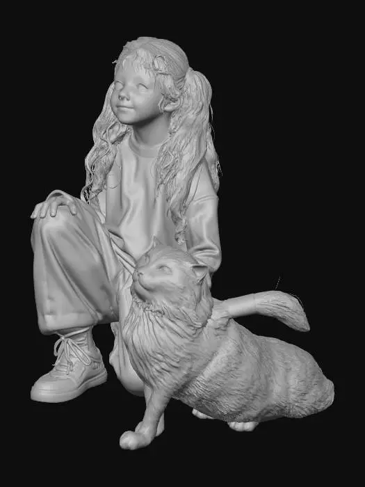 3D model for Friendship in Pink