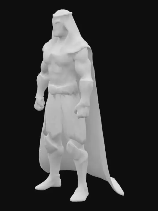 3D model for Superhero from Saudi Arabian
