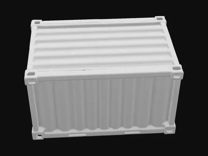 3D model for Rusty Cargo Container